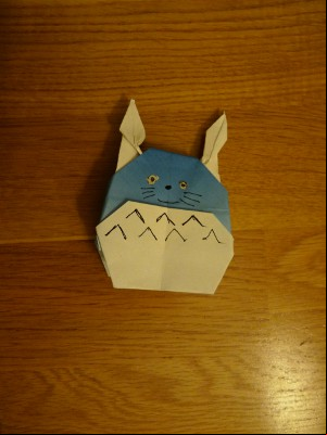 Totoro, le dernier origami de l'année 2011